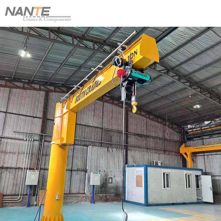 10-free standing jib crane