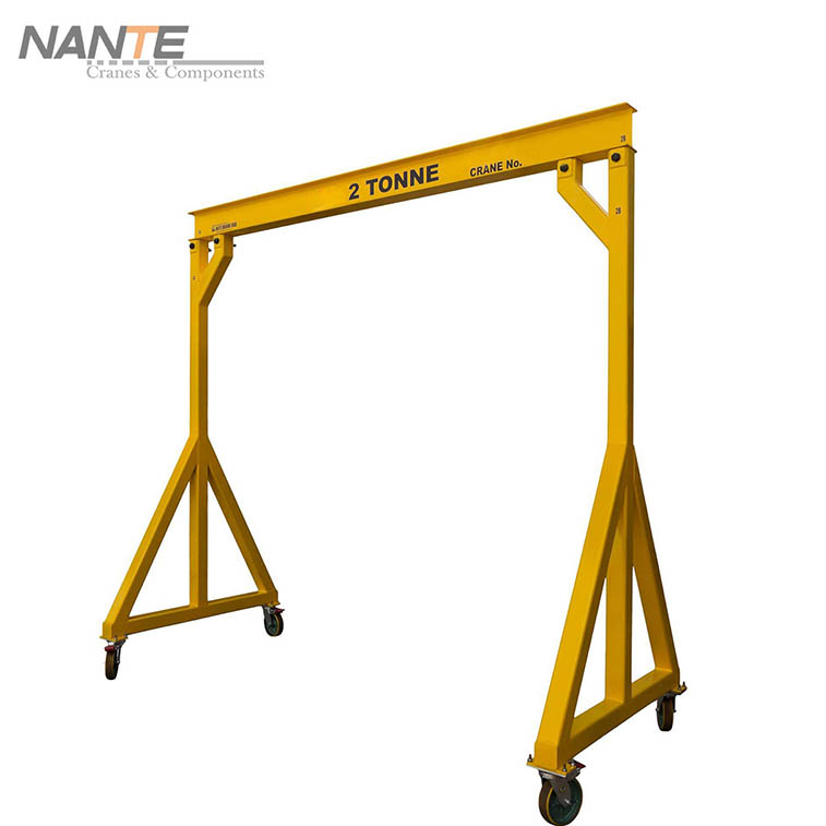 13-flexible mini movable Gantry Crane